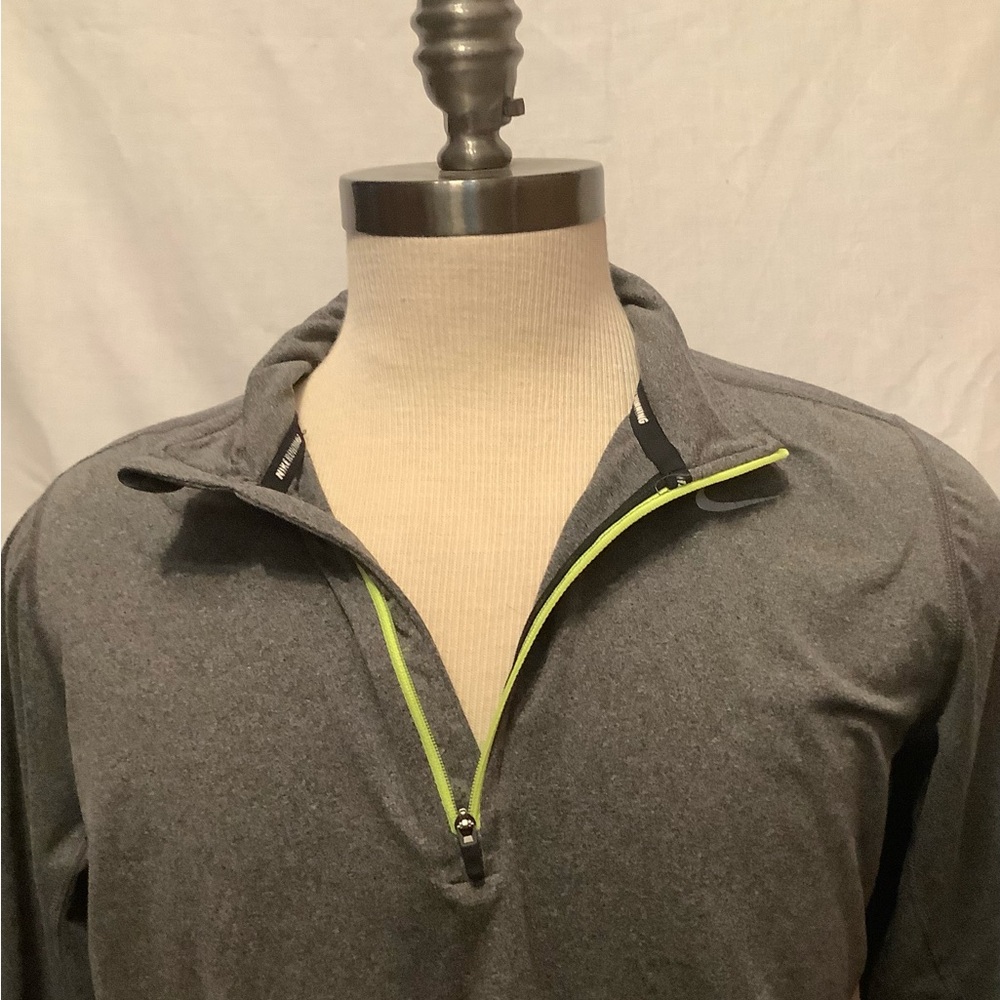 Nike Gray Dri-FIT Pullover - Picture 5 of 11